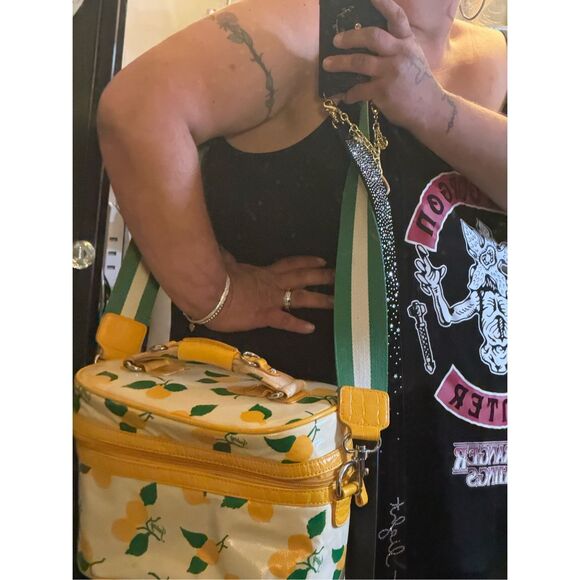 Y2k super rare vintage juicy couture fruit lemon cooler bag box lunch carrier - Picture 7 of 15